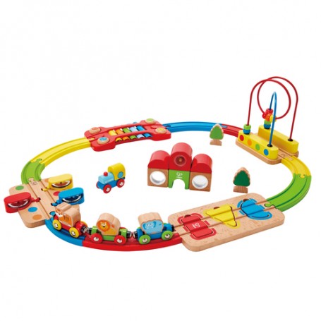 Hape Toys RAINBOW PUZZLE RAILWAY puzzle 3D (E3826)