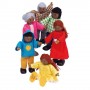 Hape Toys HAPPY FAMILY - AFRICAN AMERICAN (E3501)