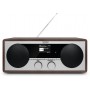 TechniSat DIGITRADIO 451 CD IR Personale Analogico e digitale Nero, Argento, Legno (0000/3938)