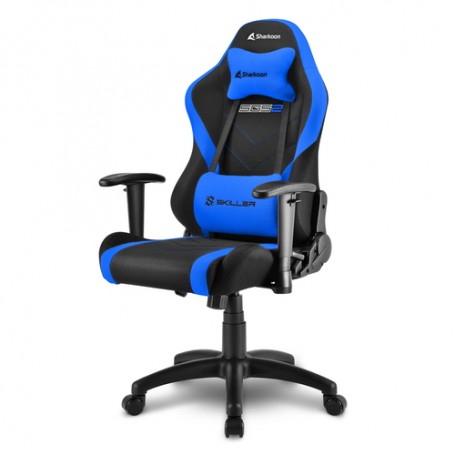 Sharkoon Skiller SGS2 Jr. Sedia per gaming universale Seduta imbottita Nero, Blu (4044951032310)