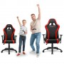 Sharkoon Skiller SGS2 Jr. Sedia per gaming universale Seduta imbottita Nero, Rosso (4044951032327)
