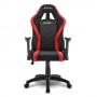 Sharkoon Skiller SGS2 Jr. Sedia per gaming universale Seduta imbottita Nero, Rosso (4044951032327)