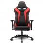 Sharkoon ELBRUS 3 Sedia per gaming universale Seduta imbottita Nero, Rosso (4044951027224)