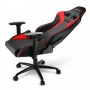 Sharkoon ELBRUS 3 Sedia per gaming universale Seduta imbottita Nero, Rosso (4044951027224)