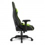 Sharkoon ELBRUS 3 Sedia per gaming universale Seduta imbottita Nero, Verde (4044951027231)