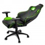 Sharkoon Elbrus 2 Sedia per gaming universale Seduta imbottita Nero, Verde (4044951027682)