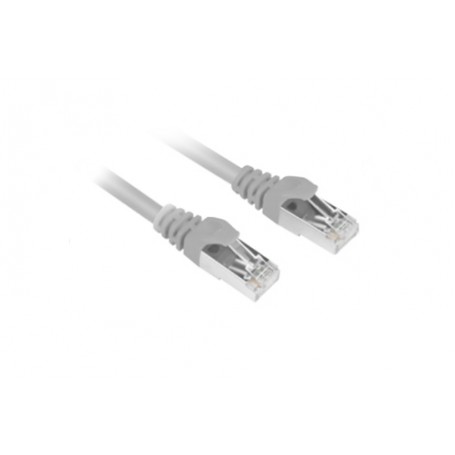 Sharkoon RJ45 Cat.6 cavo di rete Grigio 0,25 m Cat6 S/FTP (S-STP) (4044951015108)
