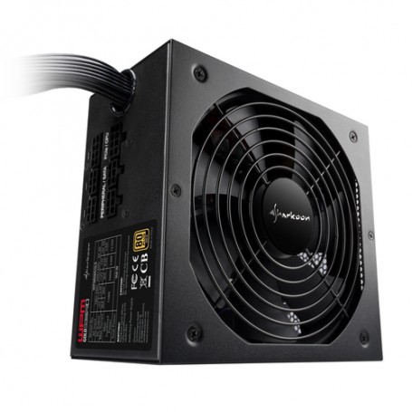 Sharkoon WPM Gold ZERO alimentatore per computer 650 W 24-pin ATX ATX Nero (4044951026555)