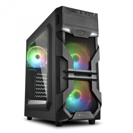 Sharkoon VG7-W RGB Midi Tower Nero (4044951026869)