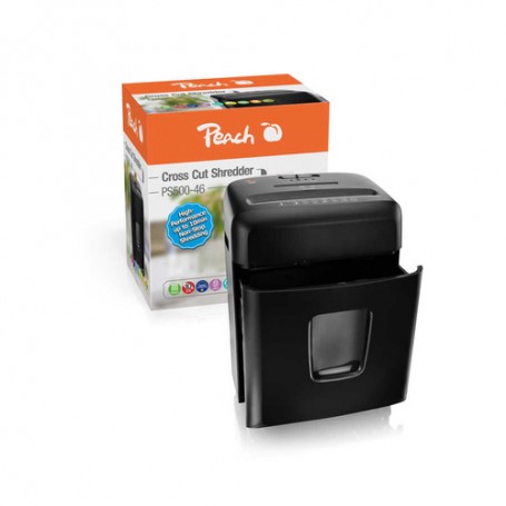 Peach PS500-46 distruggi documenti Triturazione incrociata 65 dB Nero (PS500-46)