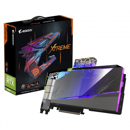 Gigabyte Aorus GeForce RTX 3080 EXTREME WATERFORCE WB 10G V2  LHR GV-N3080AORUSX WB-10GD 2.0 (GV-N3080AORUSX WB-10GD 2.0_PROMO)