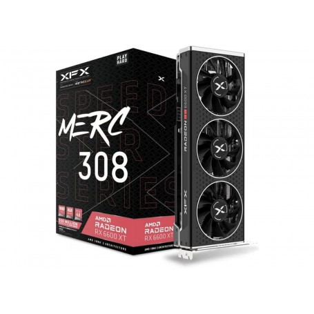 XFX Radeon RX 6600 XT MERC308 Speedster 8 GB GDDR6 (Non-LHR) (RX-66XT8TBDQ) (RX-66XT8TBDQ_PROMO)