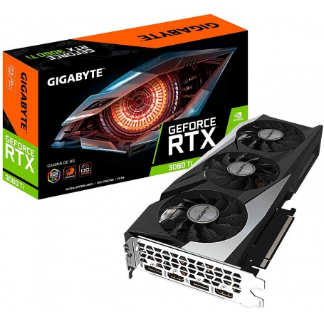 Gigabyte GeForce RTX 3060Ti GAMING OC 8GB GDDR6 rev. 2.0 (LHR) (GV-N306TGAMING OC-8G) (GV-N306TGAMING OC-8G_PROMO)