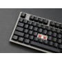 Ducky Shine 7 tastiera USB Tedesco Nero (DKSH1808ST-BDEPDAAT2)