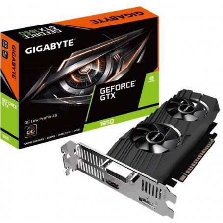 Gigabyte GeForce GTX 1650 4GB OC Low Profile (Non-LHR) (GV-N1650OC-4GL) (GV-N1650OC-4GL_PROMO)