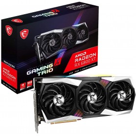 MSI Radeon RX 6800 XT GAMING X Trio 16GB GDDR6 (Non-LHR) V395-001R (V395-001R_PROMO)