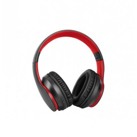 ADJ CUFFIA DEEP PLUS BLUETOOTH, MICROFONO INTEGRATO, CONTROLLO VOLUME IN-LINE, COLORE ROSSO/NERO (780-00055)