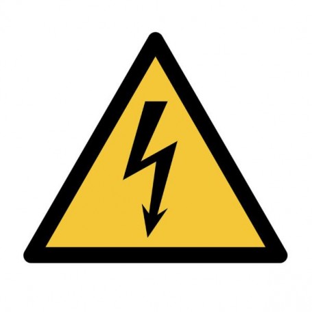 CARTELLO ELETTRICITÀ - 200X176MM (7550035)