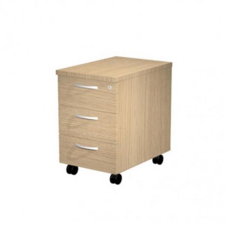 CASSETTIERA- 3 CASSETTI- ROVERE (60021/C)