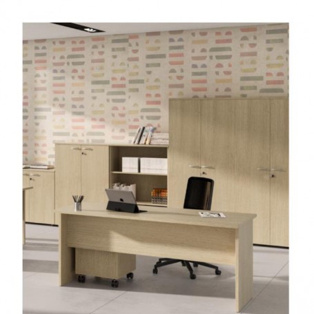 SCRIVANIA PAN- 140X80 ROVERE (002PAN/C)