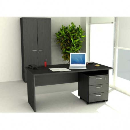 SCRIVANIA PAN-140X80 NERO FRASSINO (002PAN/8)