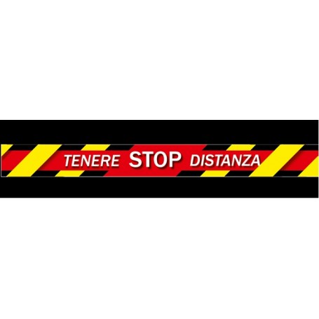 GOUP SOLUTIONS STICKER DA TERRA MANTIENI LA DISTANZA (STICKERDIST)