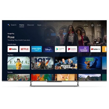 TCL 55C728 SMART TV 55" ANDROID QLED UHD T2/C/S2 NERO (55C728) (55C728_PROMO)