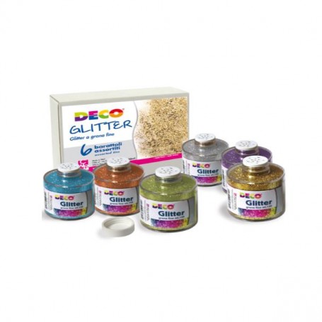 CF6 GLITTER GRANA BAR. ML.150ASS. (05404)