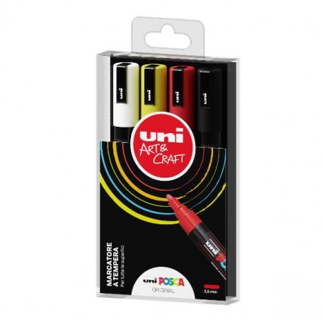 CF6 POSCA MEDIO VIOLA METAL (MPC5MVIM)