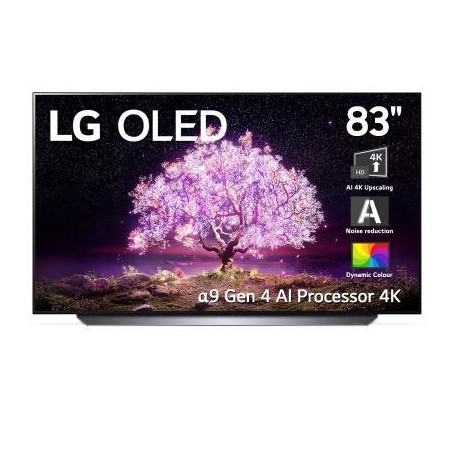 LG OLED83C17LA TV 83" OLED UHD 4K, Processore AI 4K Alpha9 Gen4  MY2021 (OLED83C17LA) (OLED83C17LA_PROMO)