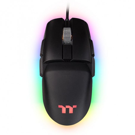 Thermaltake Argent M5 RGB mouse Ambidestro USB tipo A Ottico 16000 DPI (GMO-TMF-WDOOBK-01)