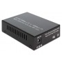 DeLOCK Media Converter 1000Base-T to SFP convertitore multimediale di rete 1000 Mbit/s Nero (86220)