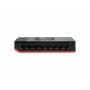 LevelOne GSW-0807 switch di rete Non gestito Gigabit Ethernet (10/100/1000) Nero, Rosso (GSW-0807)