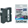 Brother TX-355 nastro per etichettatrice Bianco su nero (TX355)