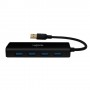 LogiLink UA0295 hub di interfaccia USB 3.2 Gen 1 (3.1 Gen 1) Type-A 5000 Mbit/s Nero (UA0295)