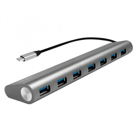 LogiLink UA0310 hub di interfaccia USB 3.2 Gen 1 (3.1 Gen 1) Type-C 5000 Mbit/s Grigio (UA0310)