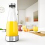 EMSA FLOW Bottle 1 L Acciaio inossidabile, Trasparente (515667)