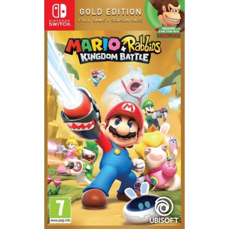 Ubisoft Mario + Rabbids: Kingdom Battle Gold Edition Oro Tedesca, Inglese Nintendo Switch (300094298)