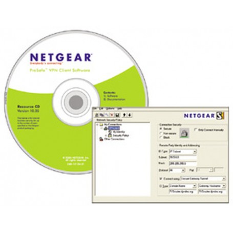 Netgear ProSafe™ VPN Client Software Single and 5-User Licenses 1 licenza/e (VPN05L)