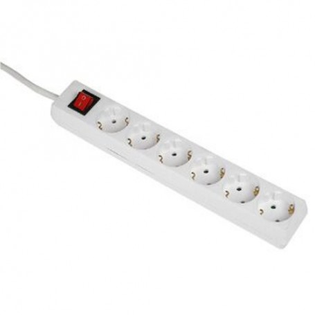 Hama 00030533 protezione da sovraccarico Bianco 6 presa(e) AC 230 V 3 m (00030533)