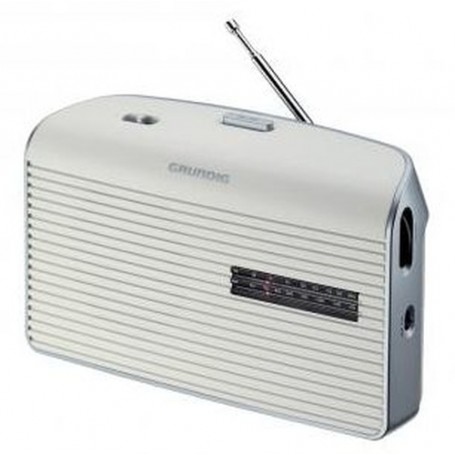 Grundig Music 60 Personale Analogico Argento, Bianco (GRN1520)