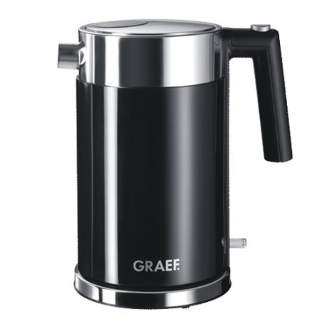 Graef WK 62 bollitore elettrico 1,5 L 2150 W Nero, Argento (WK62EU)
