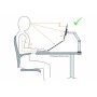 BakkerElkhuizen Space-arm 48,3 cm (19") Bianco (BNESPCW)