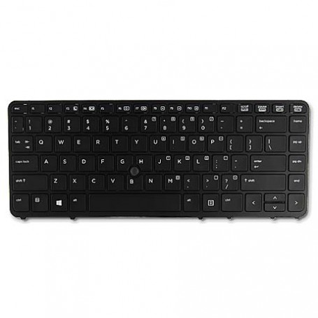 HP Backlit keyboard (Netherlands) Tastiera (821157-B31)