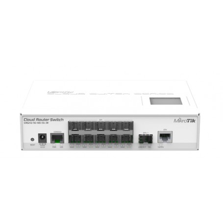 Mikrotik CRS212-1G-10S-1S+IN switch di rete L3 Gigabit Ethernet (10/100/1000) Supporto Power over Ethernet (CRS212-1G-10S-1S+IN)