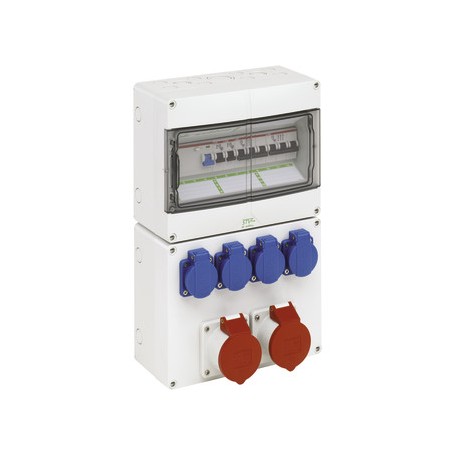 Spelsberg STV 1224-K16 presa energia Bianco (73162401)