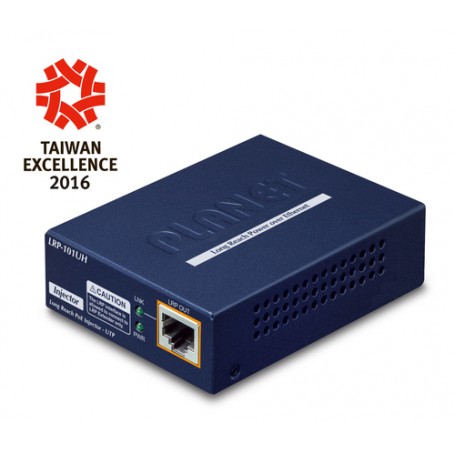 PLANET LRP-101UH switch di rete Supporto Power over Ethernet (PoE) Blu (LRP-101UH)