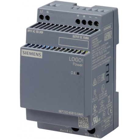 Siemens 6EP3322-6SB10-0AY0 adattatore e invertitore Interno Multicolore (6EP3322-6SB10-0AY0)