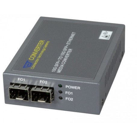 EFB Elektronik CVT-5002SFP+ convertitore multimediale di rete 10000 Mbit/s Modalità multipla, Modalità singola  (CVT-5002SFP+)