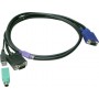 EFB Elektronik EB863V2 switch per keyboard-video-mouse (kvm) Montaggio rack Nero (EB863V2)